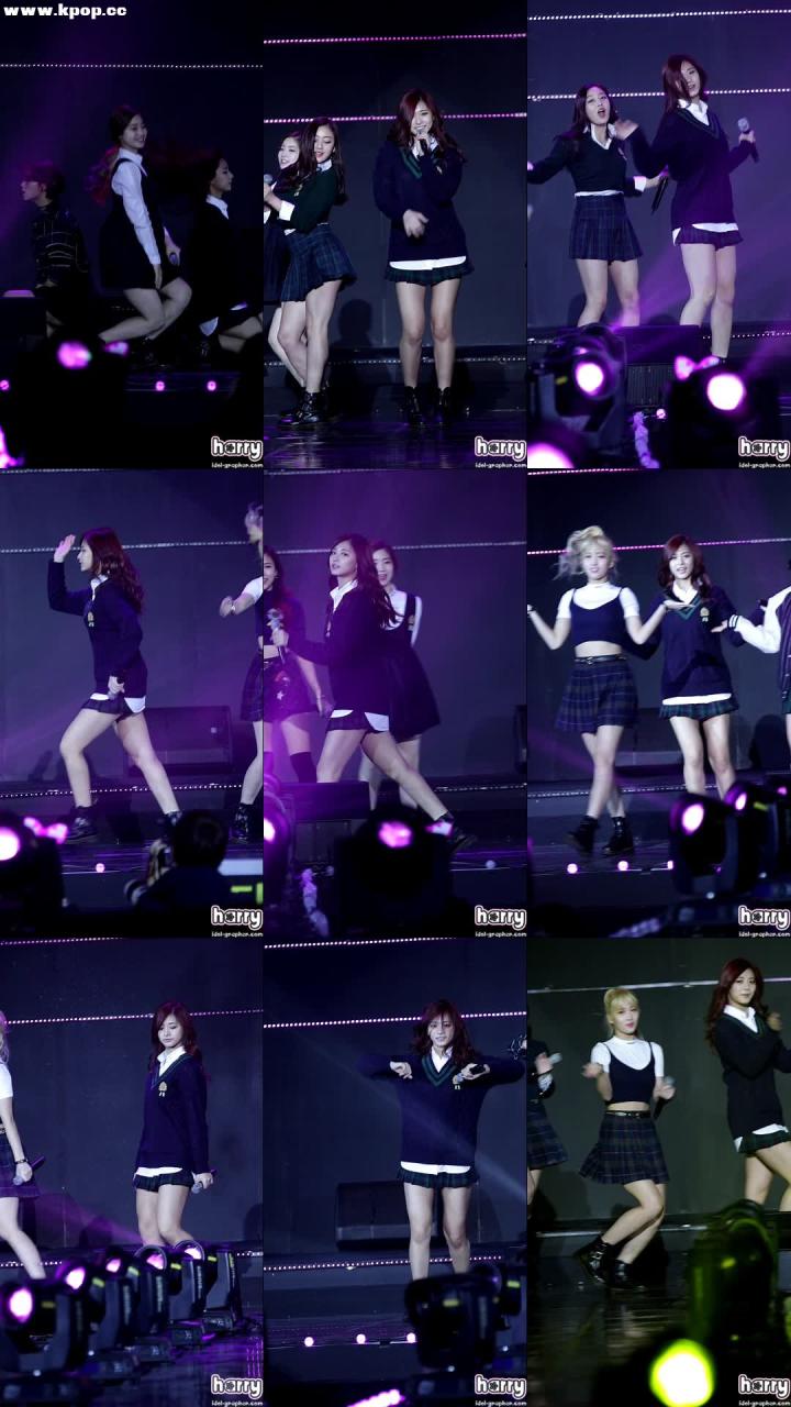 151205 Twice 韩国女团高清饭拍秀4部fancam合集[6.13G]